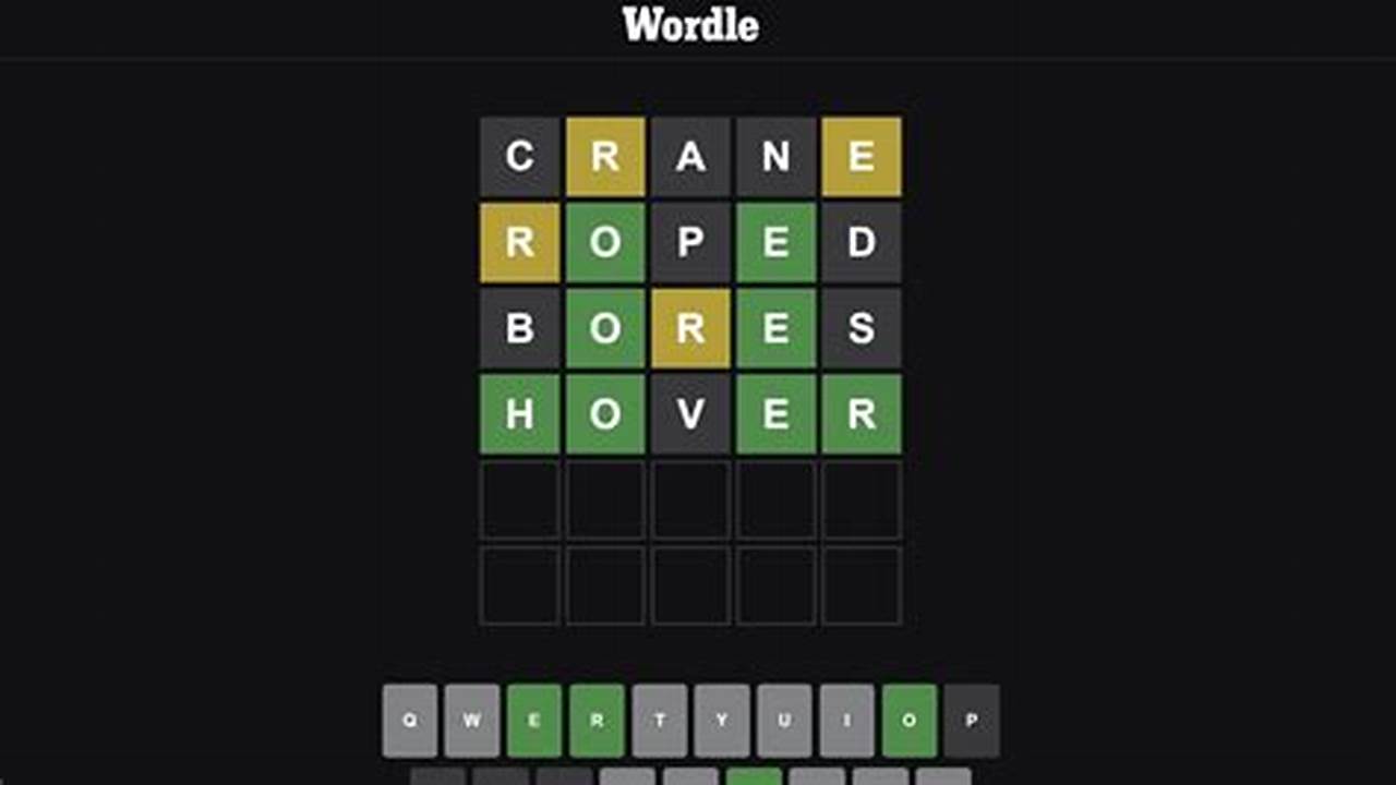 Wordle Answer August 11 2025