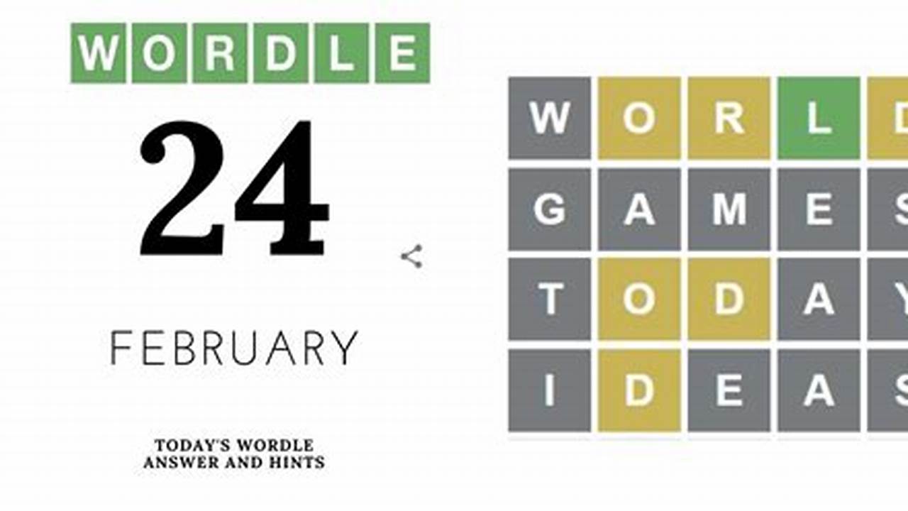 Wordle For Feb 1 2024