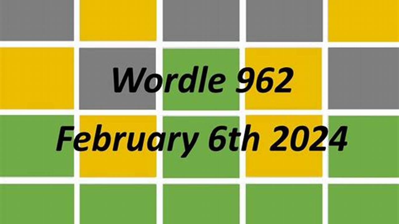 Wordle Hint Feb 1 2024