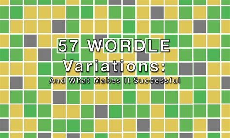 Wordle Variations
