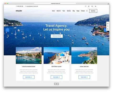 Wordpress Travel Templates