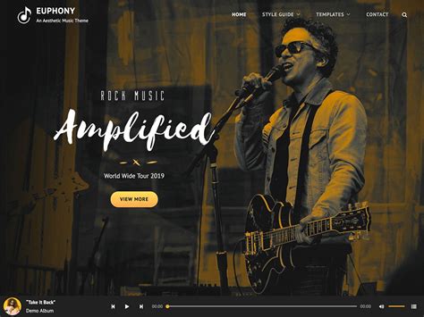Wordpress Band Template