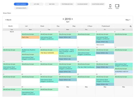 Wordpress Free Event Calendar With Assignments