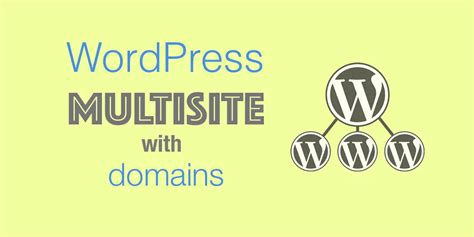 Domain mapping with WordPress Multisite
