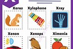 Words That Start with X for Kids