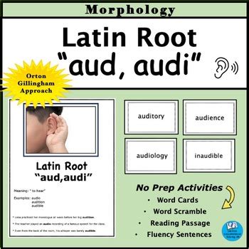 Words With The Root Audi