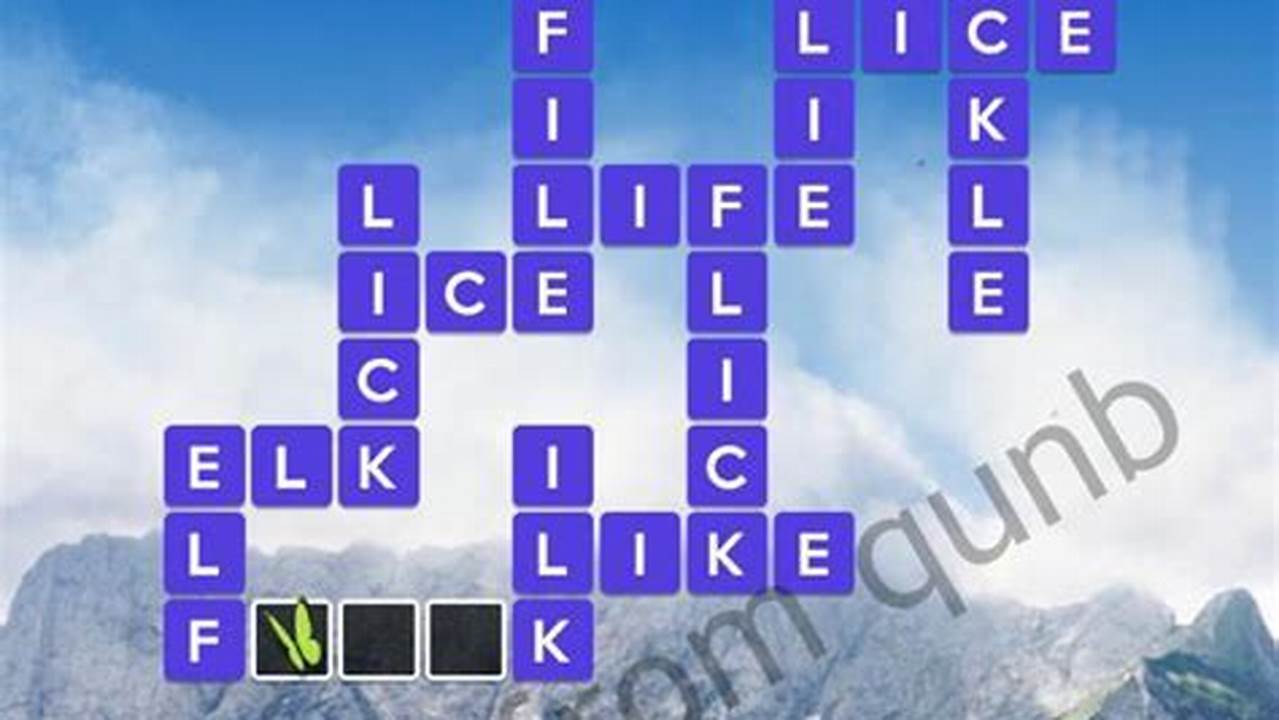 Wordscapes April 1 2024 Answer Key