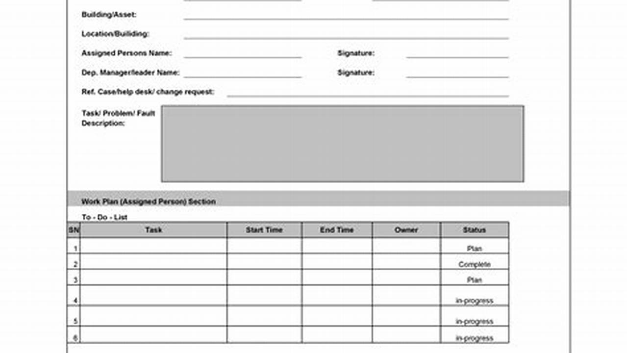 Unleash the Power of Work Order Templates: Discover Insights for Seamless Order Management