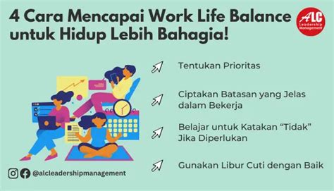 Work Life Balance: Bahagia & Produktif Optimal