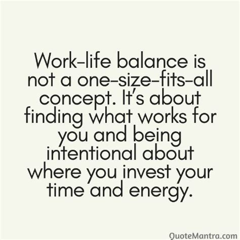 Work Life Balance Quotes