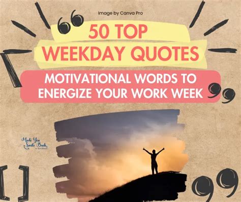 Work Quotes For The Week