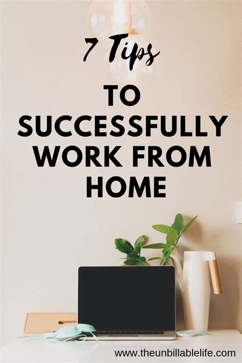 Work from Home Success