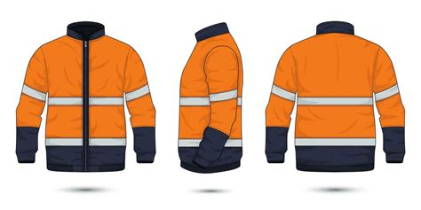 Worker Uniform Mockup – Back View