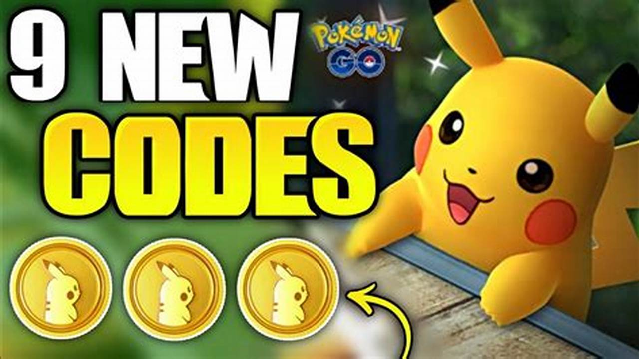 Working Pokemon Go Codes 2024 Download