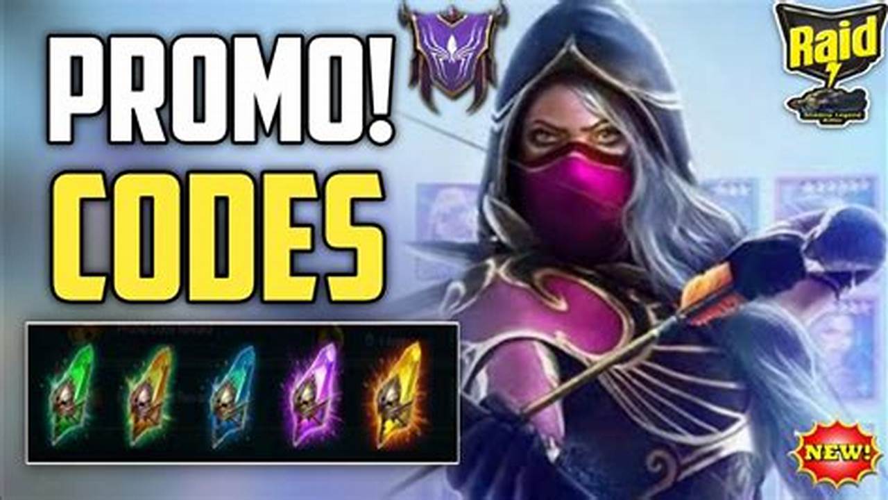 Working Raid Promo Codes 2024