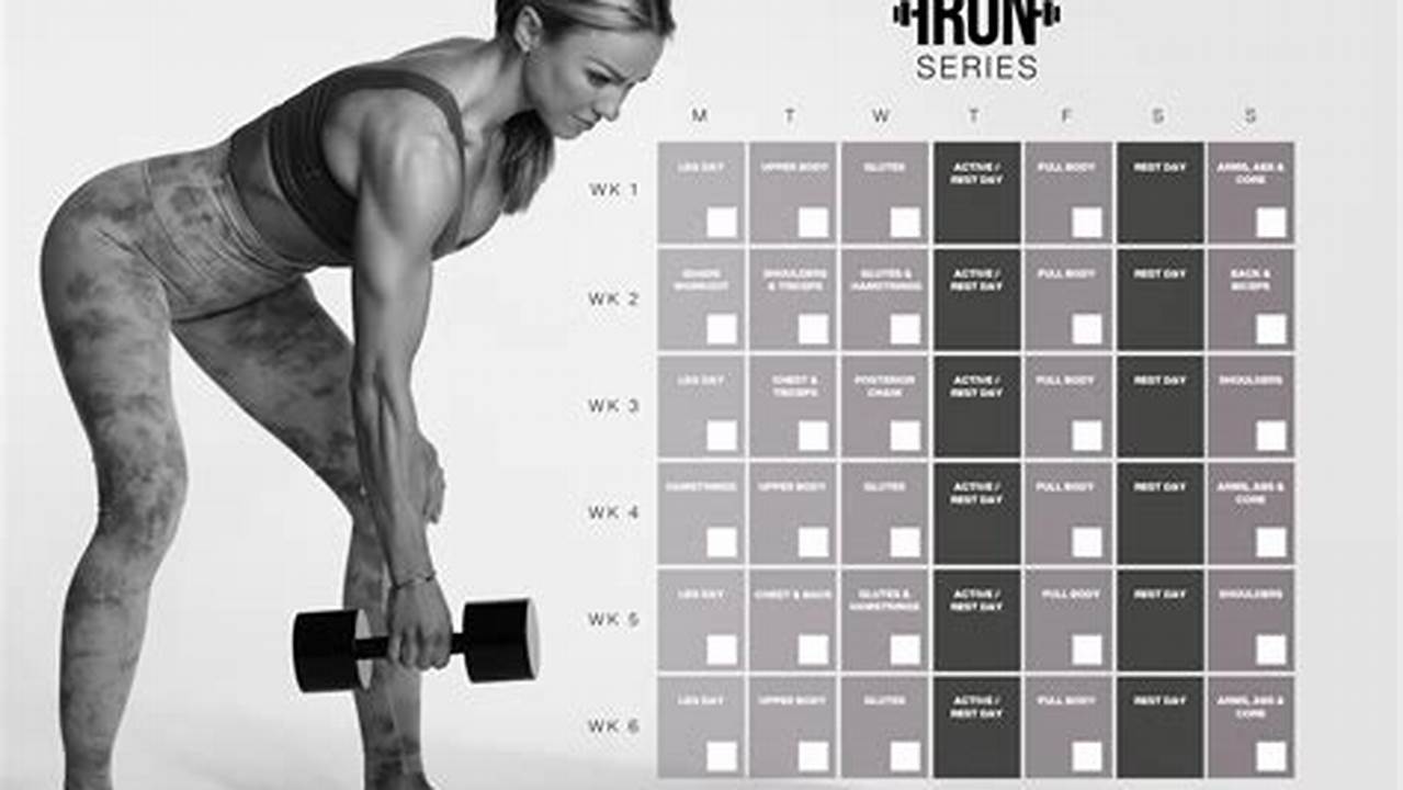 Workout Calendar Printable 2025
