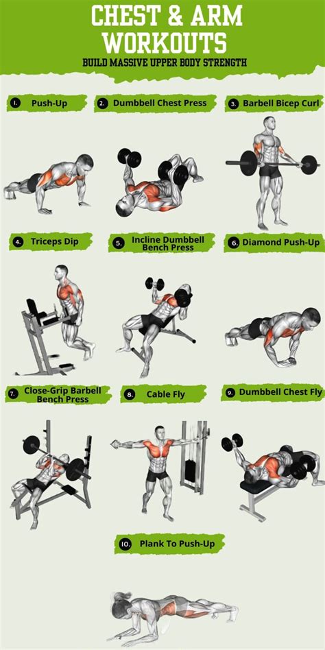 Workout Routine For Arms And Chest