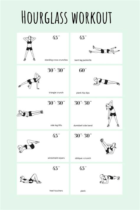 Workout Routine For Hourglass Figure