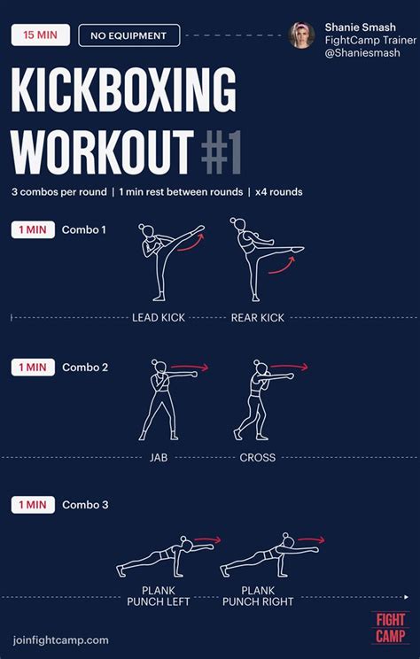Workout Routine For Kickboxing