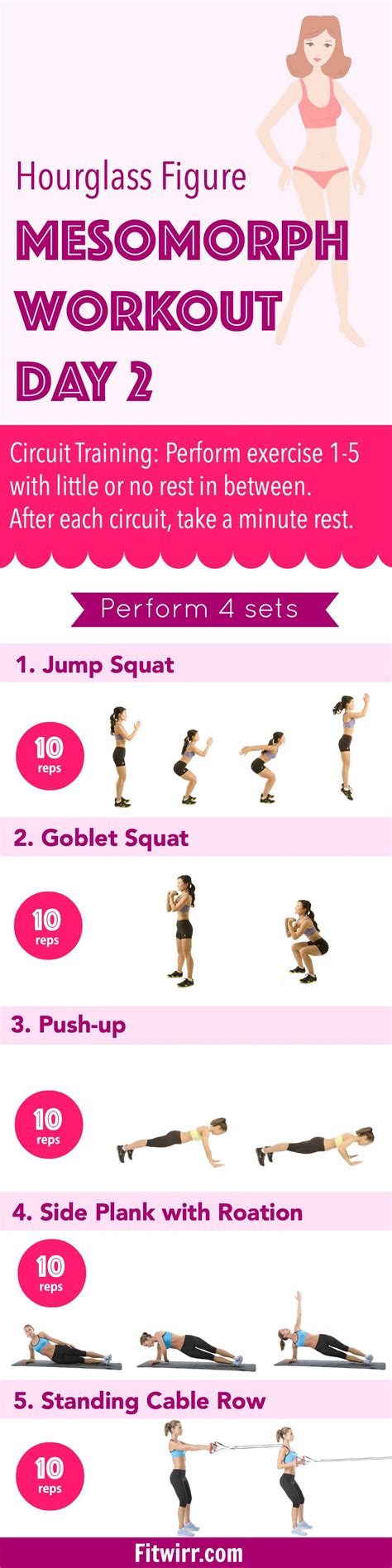 Workout Routine For Mesomorph Female
