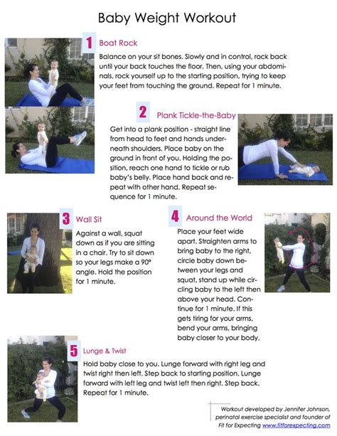 Workout Routine To Lose Baby Weight
