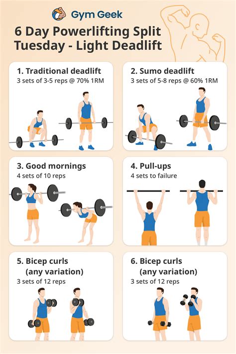 Workout Routines 6 Day