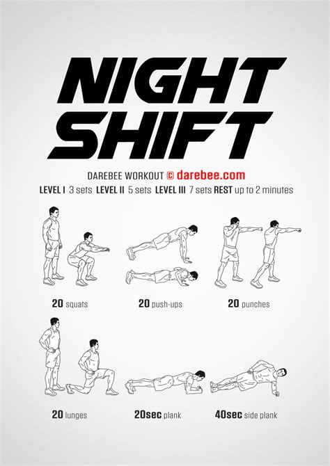 Workout Routines For Night Shift