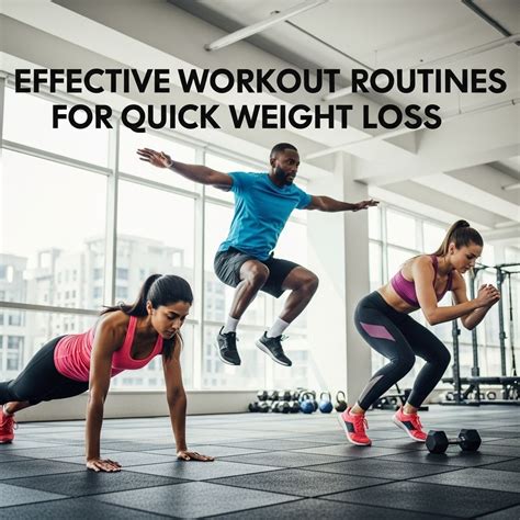 Workout Routines For Quick Weight Loss