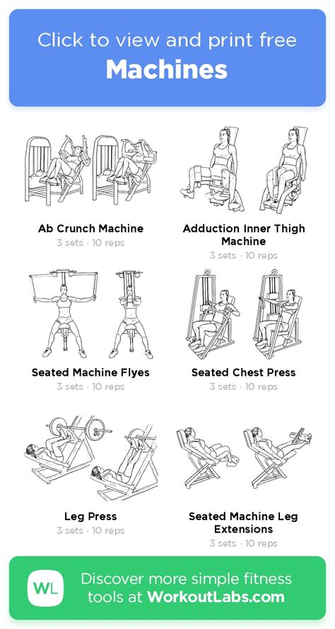 Workout Routines Machines