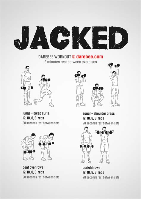 Workout Routines To Get Jacked