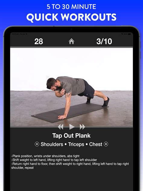 Workouts At Home App