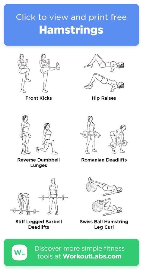 Workouts At Home Hamstrings