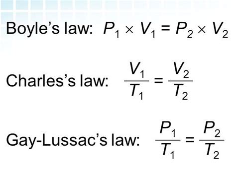 Worksheet Boyles Law And Charles Law