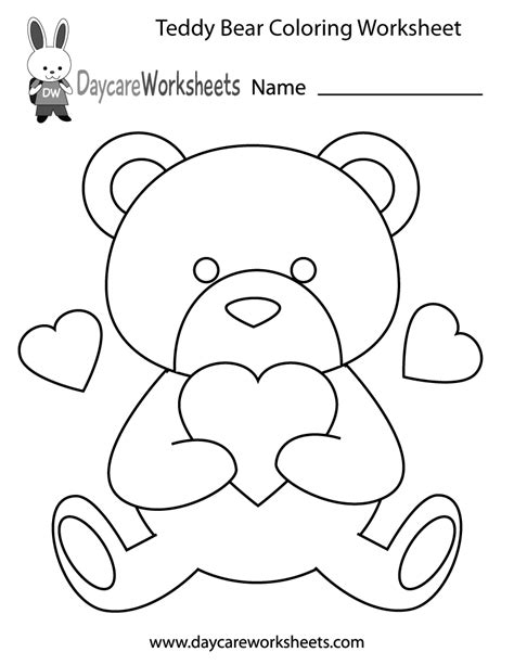 Worksheet Coloring For Preschool