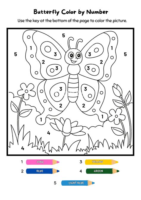 Worksheet Coloring Numbers