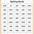 Worksheets 2nd Grade Spelling Words List 22 Of 38