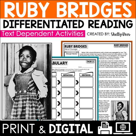 Worksheets On Ruby Bridges