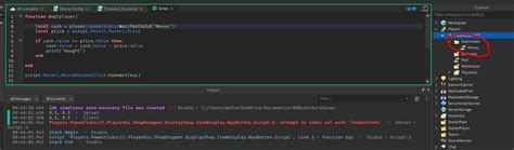 Workspace.Part.Script:4: attempt to index nil with \'leaderstats 