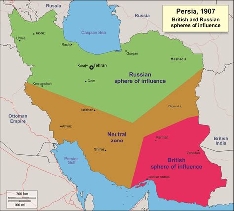 World Map Of Persia