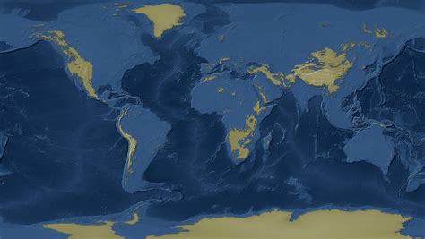 World Map Rising Sea Levels