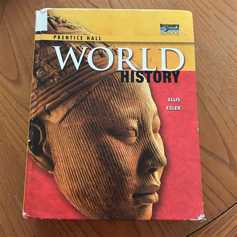 World History Textbook Orange