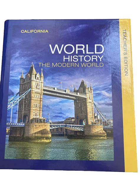 World History Textbook Pearson