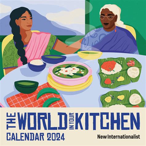 World In Your Kitchen Calendar 2024
