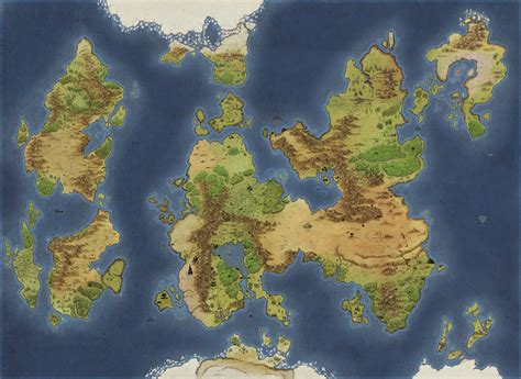 World Map For D&amp;D