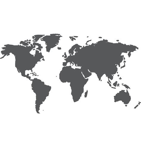World Map In PNG Web Icons PNG