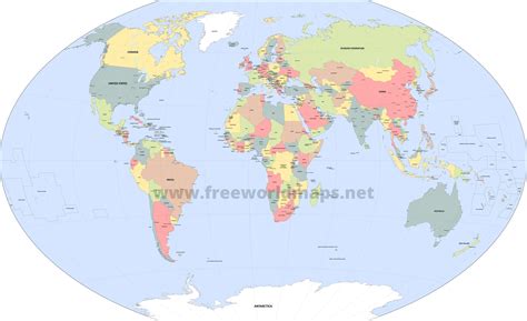 World Maps With Countries Wallpapers Wallpaper Cave