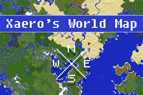 World Map Minecraft Mod