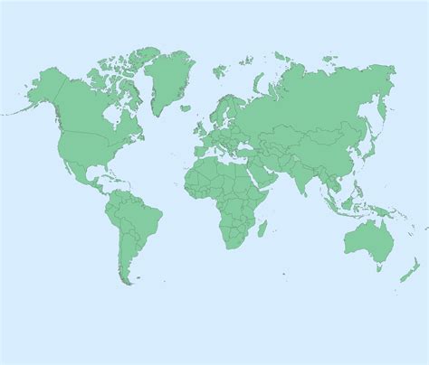 10 best printable world map not labeled 6 best