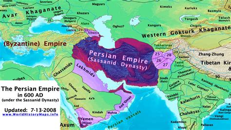 World Map Of Persia