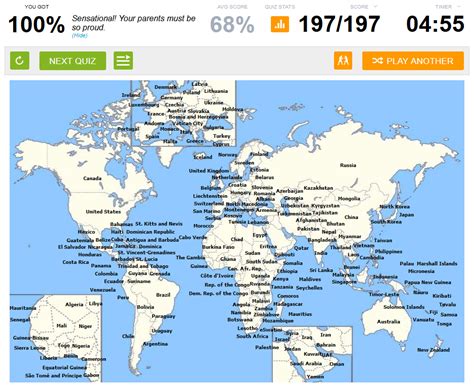 World Map Quiz Sporcle